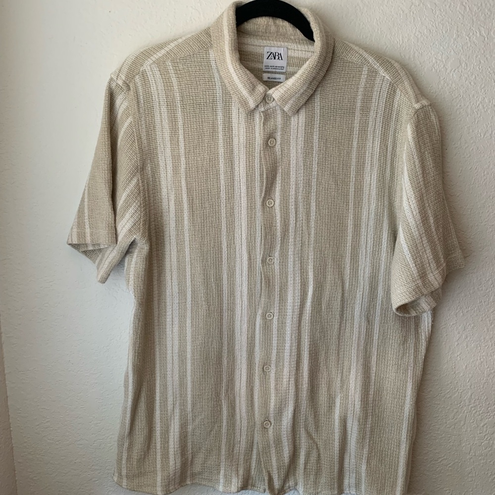 Mens ZARA Knit Shirt